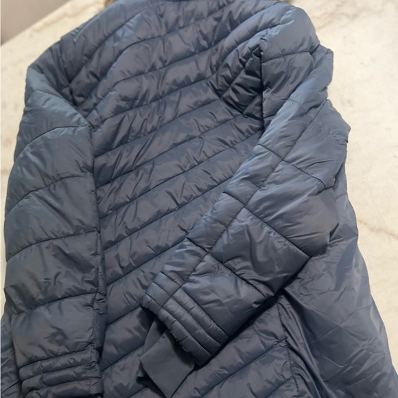 Spyder Boundless Faux Fur Long Puffer Coat Women’s Size Large - Picture 5 of 7